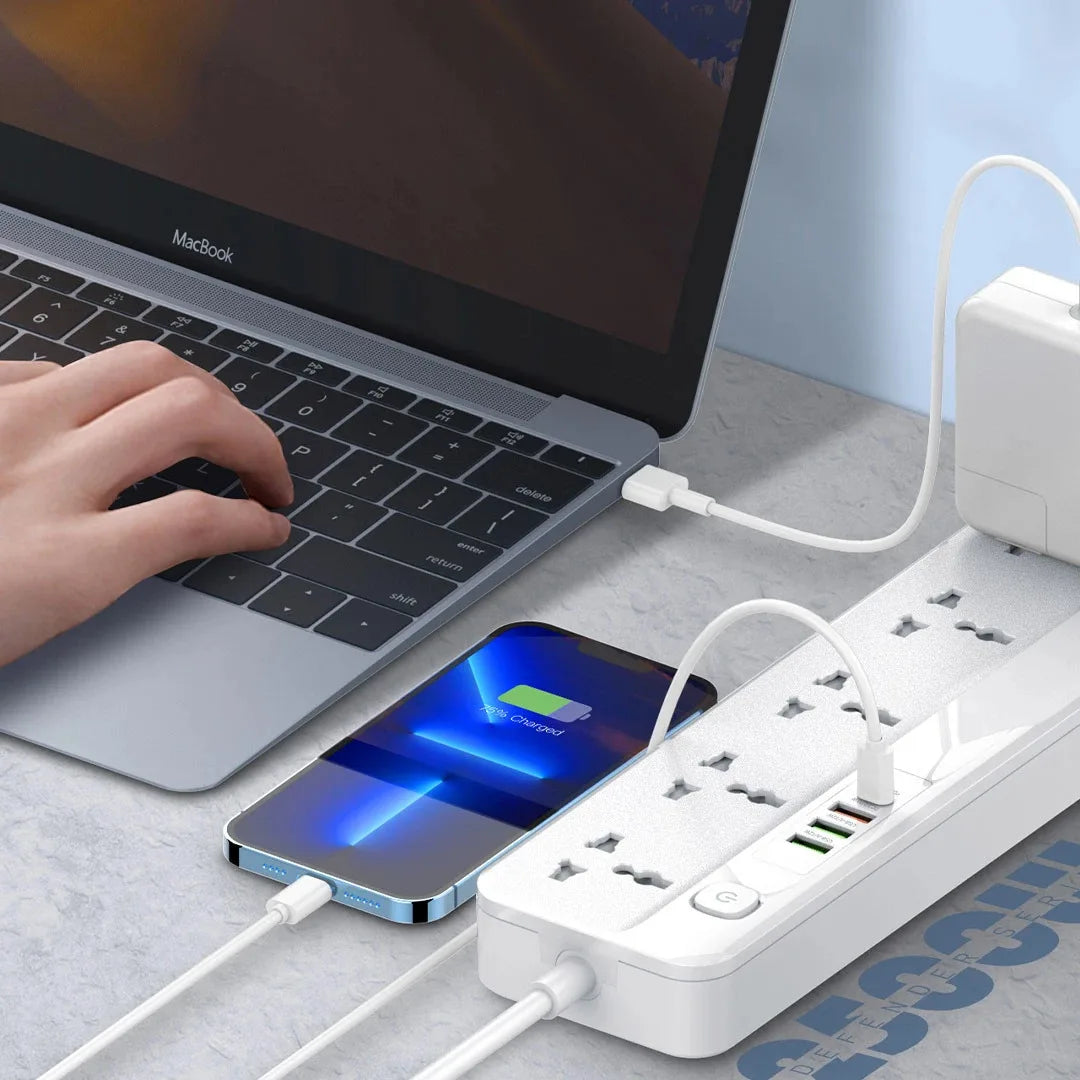 LDNIO SC5415 Universal Power Socket UK & EU Plug