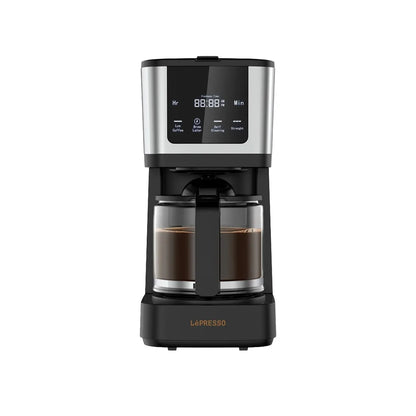 LePresso Rich Brew Coffee Machine Interactive Touch Display – Black