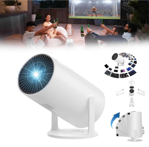 Cosy Cove Cinemaster Pro Mini Smart Projector - Saif Al Najmi KwPROJECTORCoseCaseSaif Al Najmi KwCosy Cove Cinemaster Pro Mini Smart Projector