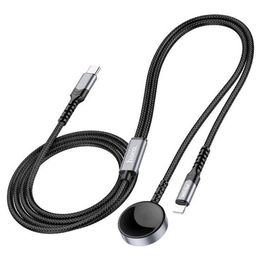 CW54 2 - in - 1 charging cable iP+iWatch - Black - Saif Al Najmi KwWatch CableHocoSaif Al Najmi KwCW54132492CW54 2 - in - 1 charging cable iP+iWatch - Black - Saif Al Najmi Kw