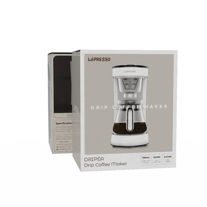 LePresso Drip Coffee Machine 0.75L BS Plug – White