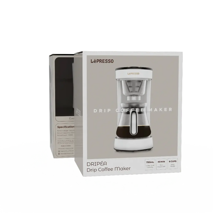 LePresso Drip Coffee Machine 0.75L BS Plug – White