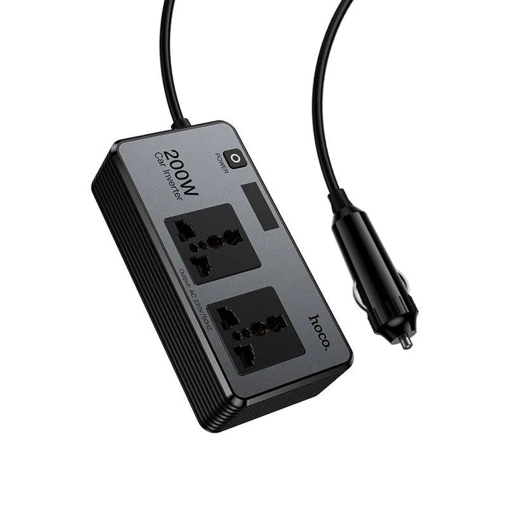 Hoco Z66 Car Voltage Converter — PD66W 1C2A Fast Charging