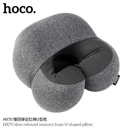 Hoco HX70 Slow Rebound Memory Foam U-Shaped Pillow
