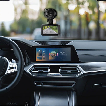 Dash Cam Pro Front & Rear Dual Camera Full HD Green Lion - Black - Saif Al Najmi KwCar Dash CameraGreen LionSaif Al Najmi KwDash Cam Pro Front & Rear Dual Camera Full HD Green Lion - Black