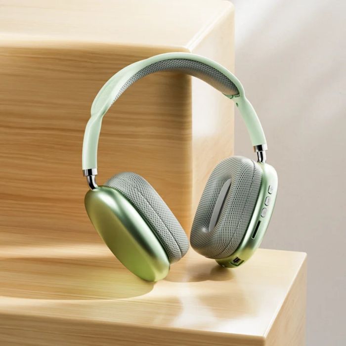 Hoco W35 Air Triumph BT headset - green - Saif Al Najmi Kw