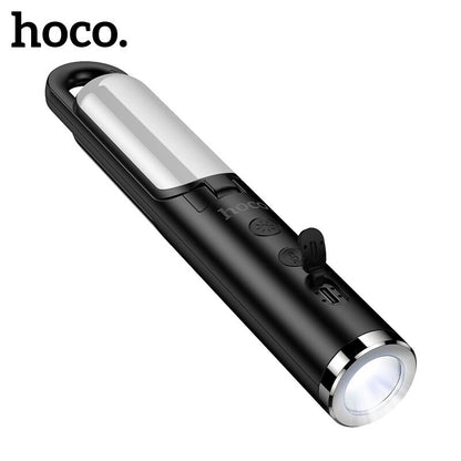 Hoco HX13 Multi-Function Camping Light – Portable Rechargeable Lantern with Power Bank & SOS Mode