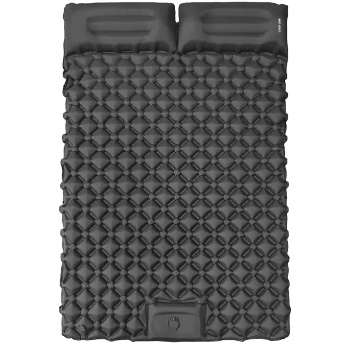 Double Air Bed Inflatable Mattress Portable 2 - Person Green Lion - Gray - Saif Al Najmi KwMattressGreen LionSaif Al Najmi KwDouble Air Bed Inflatable Mattress Portable 2 - Person Green Lion - Gray