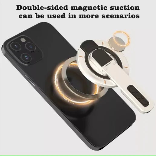 Double - Sided Magnetic Phone Holder – 360° Rotatable & Multi - Purpose - Saif Al Najmi KwPhone HolderSaif Al NajmiSaif Al Najmi KwDesert whiteDouble - Sided Magnetic Phone Holder – 360° Rotatable & Multi - Purpose