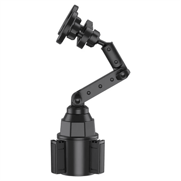 Duo MagFlex Cup Holder Phone Mount Magnetic Adjustable Green Lion - Black - Saif Al Najmi KwPhone HolderGreen LionSaif Al Najmi KwDuo MagFlex Cup Holder Phone Mount Magnetic Adjustable Green Lion - Black