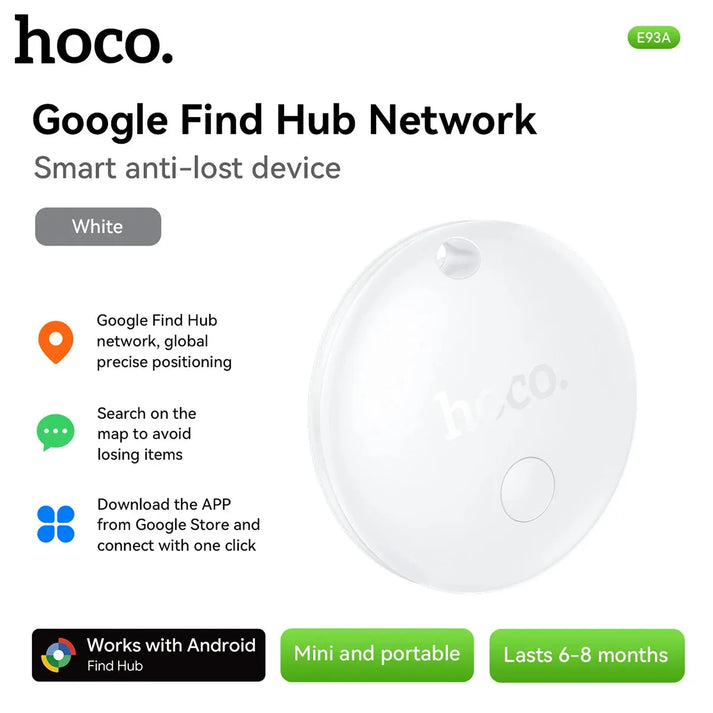 HOCO E93A Smart Tracker for Android — Google Find My Device