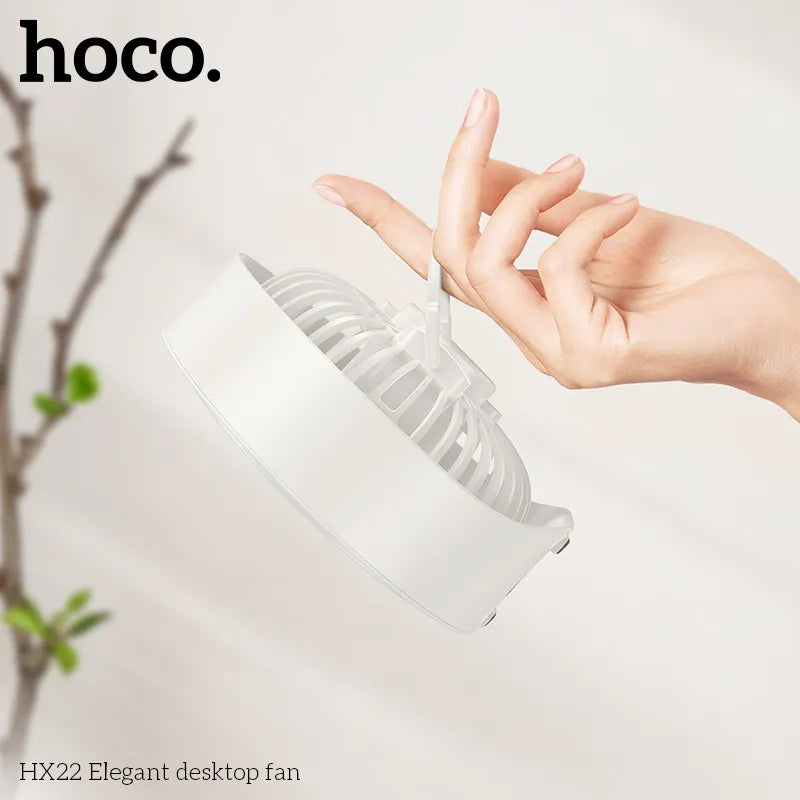 Hoco HX22 Mini Desktop Fan - Saif Al Najmi Kw