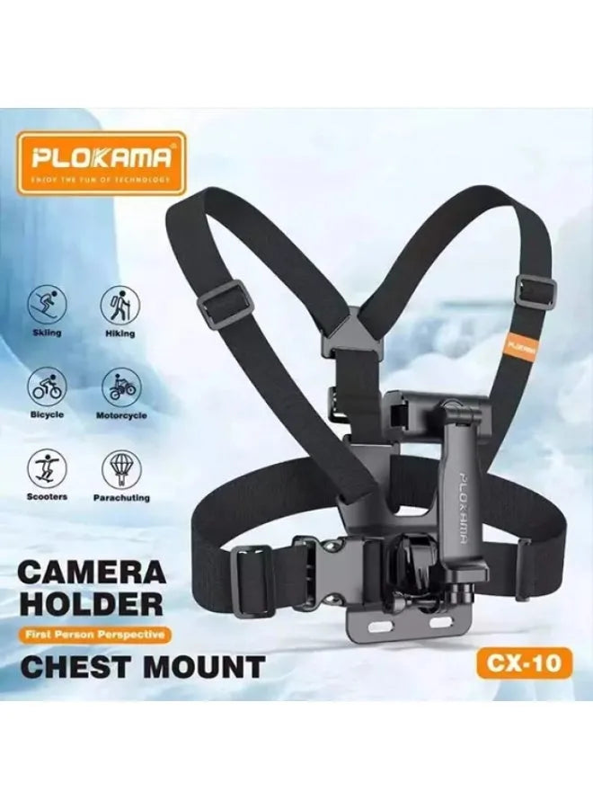 Plokama CX-10 Chest Body Strap Phone Holder