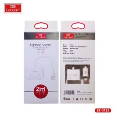 Earldom 2 - in - 1 Lightning TO 2 lightning Adapter - Saif Al Najmi KwOTG/ConnectorsEarldomSaif Al Najmi KwOT33Earldom 2 - in - 1 Lightning TO 2 lightning Adapter - Saif Al Najmi Kw