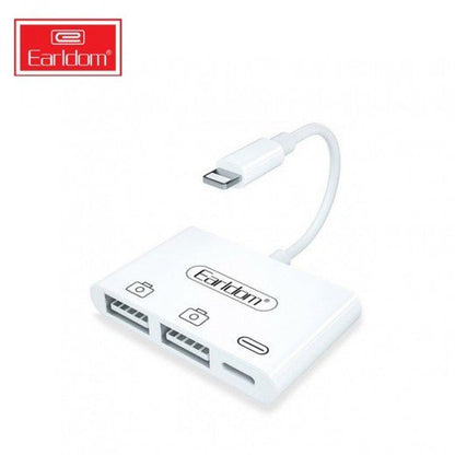 Earldom 2 USB LIGHTNING TO OTG & CHARGING ADAPTER - WHITE - Saif Al Najmi KwOTG / ConnectorsEarldomSaif Al Najmi KwOT44129733Earldom 2 USB LIGHTNING TO OTG & CHARGING ADAPTER - WHITE - Saif Al Najmi Kw