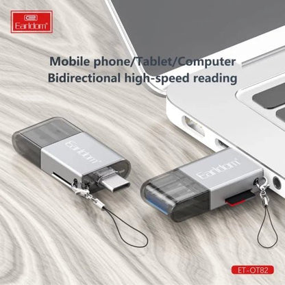 Earldom 4 - in - 1 Mini Aluminium USB3.0 Card Reader OT82 - Saif Al Najmi KwMedia Card ReaderEarldomSaif Al Najmi KwOT82131993Earldom 4 - in - 1 Mini Aluminium USB3.0 Card Reader OT82 - Saif Al Najmi Kw