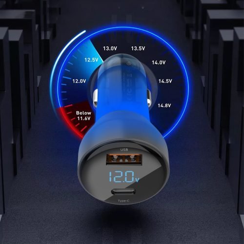 Earldom® CC10 Digital Display Car Charger 63W - Saif Al Najmi KwCar ChargersEarldomSaif Al Najmi KwES-CC10Earldom® CC10 Digital Display Car Charger 63W - Saif Al Najmi Kw