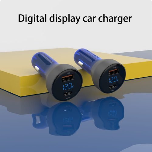 Earldom® CC10 Digital Display Car Charger 63W - Saif Al Najmi KwCar ChargersEarldomSaif Al Najmi KwES-CC10Earldom® CC10 Digital Display Car Charger 63W - Saif Al Najmi Kw