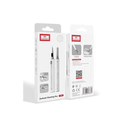 Earldom ET-T03 Earbuds Cleaning Pen – Multi-Tool for AirPods (White)