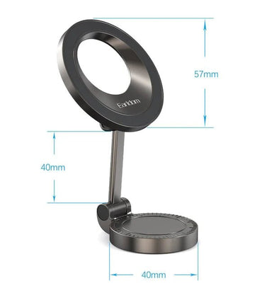 Earldom EH235 Foldable Magnetic Magsafe Car Holder - Saif Al Najmi KwMagnetic Phone Ring GripEarldomSaif Al Najmi KwEarldom EH235 Foldable Magnetic Magsafe Car Holder - Saif Al Najmi Kw