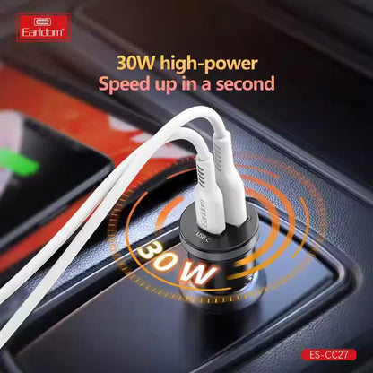 Earldom ES - CC27 PD30W USB C Car Charger - Saif Al Najmi KwCar ChargersEarldomSaif Al Najmi KwES-CC27Earldom ES - CC27 PD30W USB C Car Charger - Saif Al Najmi Kw