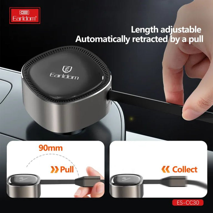 Earldom ES - CC30 30W Retractable USB C Car Charger - Saif Al Najmi KwCar ChargersEarldomSaif Al Najmi KwES-CC30Earldom ES - CC30 30W Retractable USB C Car Charger - Saif Al Najmi Kw