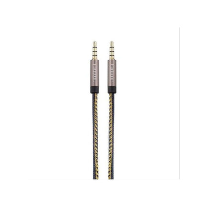 Earldom ET - AUX19 Stereo AUX Cable – 1.6M Premium Denim Craft - Saif Al Najmi KwAUX CablesEarldomSaif Al Najmi KwEarldom ET - AUX19 Stereo AUX Cable – 1.6M Premium Denim Craft