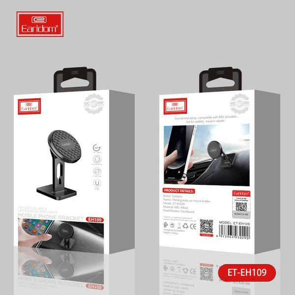 Earldom ET - EH109 Magnetic Car Phone Holder – Dashboard Mount - Saif Al Najmi KwPhone HolderEarldomSaif Al Najmi KwEarldom ET - EH109 Magnetic Car Phone Holder – Dashboard Mount