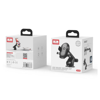 Earldom ET - EH195 Car Phone Holder with Suction – Universal Black - Saif Al Najmi KwPhone HolderHocoSaif Al Najmi KwEarldom ET - EH195 Car Phone Holder with Suction – Universal Black