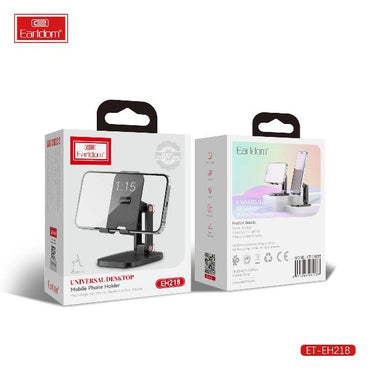 Earldom - ET - EH218 Cellphone Stand - Black - Adjustable & Sturdy Phone Holder - Saif Al Najmi KwMobile StandsEarldomSaif Al Najmi KwEarldom - ET - EH218 Cellphone Stand - Black - Adjustable & Sturdy Phone Holder - Saif Al Najmi Kw