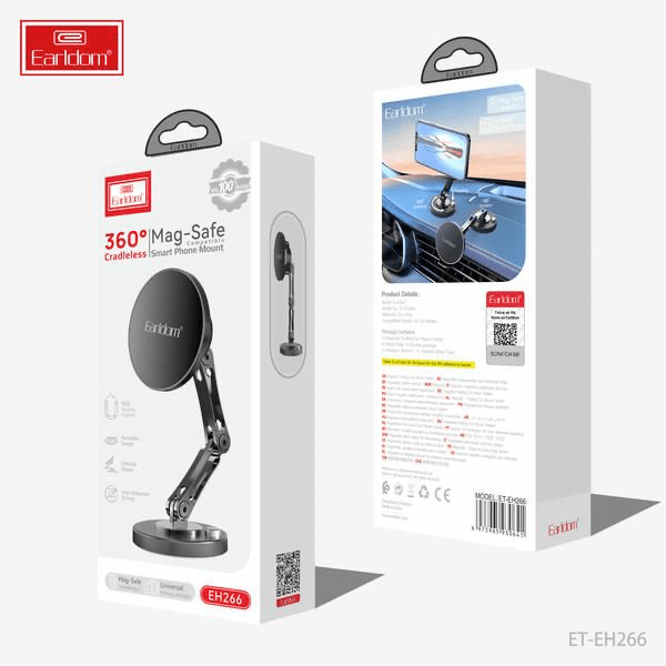 Earldom ET - EH266 360° Mag - Safe Cradeless Smart Phone Mount - Saif Al Najmi KwPhone HolderEarldomSaif Al Najmi KwEarldom ET - EH266 360° Mag - Safe Cradeless Smart Phone Mount