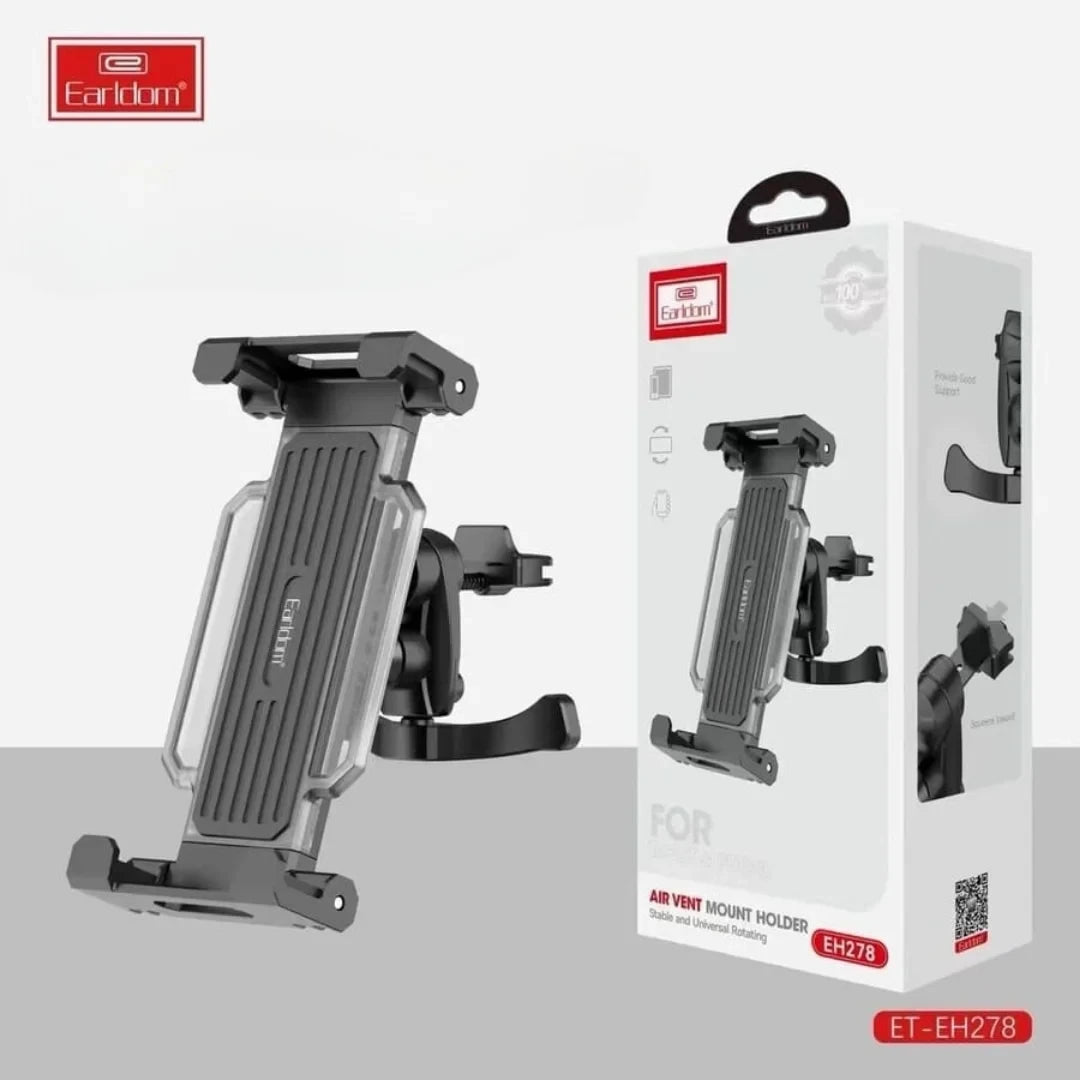 Earldom ET - EH278 Car Air Vent Phone Holder – Universal Mount - Saif Al Najmi KwPhone HolderEarldomSaif Al Najmi KwEarldom ET - EH278 Car Air Vent Phone Holder – Universal Mount