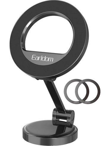 Earldom ET - EH316 Magnetic Foldable Phone Stand – 360° Adjustable Metal Base - Saif Al Najmi KwPhone HolderEarldomSaif Al Najmi KwEarldom ET - EH316 Magnetic Foldable Phone Stand – 360° Adjustable Metal Base