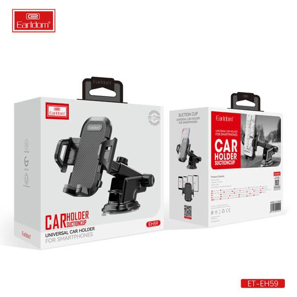 Earldom ET - EH59 Universal Car Holder Suction Cup - Saif Al Najmi KwPhone HolderEarldomSaif Al Najmi KwEarldom ET - EH59 Universal Car Holder Suction Cup