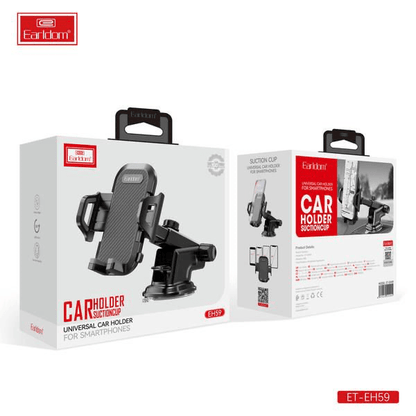 Earldom ET - EH59 Universal Car Holder Suction Cup - Saif Al Najmi KwPhone HolderEarldomSaif Al Najmi KwEarldom ET - EH59 Universal Car Holder Suction Cup