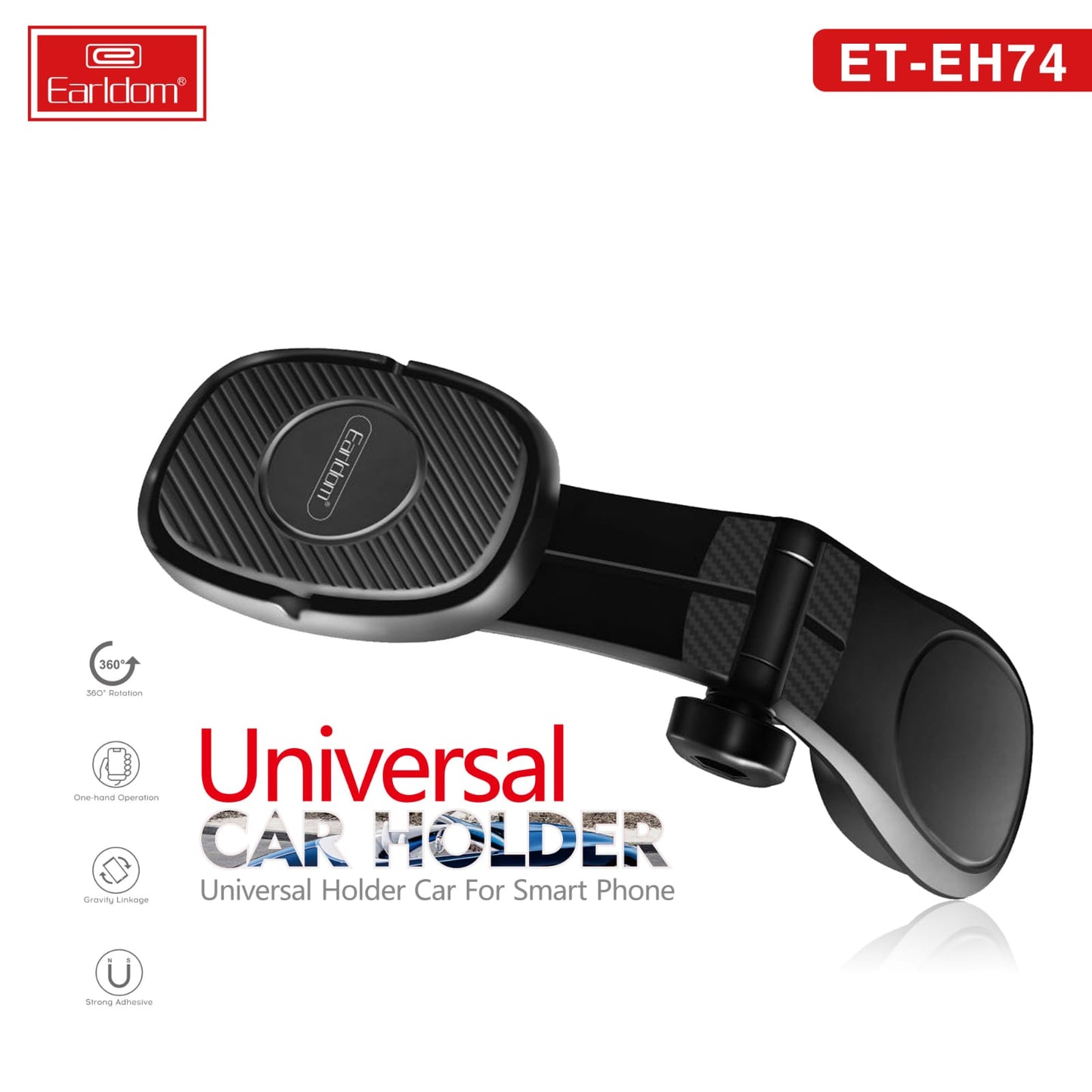 Earldom ET - EH74 Universal Magnetic Car Phone Holder – Dashboard & Air Vent Mount - Saif Al Najmi KwPhone HolderEarldomSaif Al Najmi KwEarldom ET - EH74 Universal Magnetic Car Phone Holder – Dashboard & Air Vent Mount