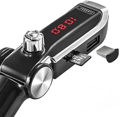 Earldom ET - M39 Bluetooth Lighter Charger Wireless FM Transmitter & Dual USB Fast Charger Car Kit - Saif Al Najmi KwCar ChargersEarldomSaif Al Najmi KwES-M39Earldom ET - M39 Bluetooth Lighter Charger Wireless FM Transmitter & Dual USB Fast Charger Car Kit - Saif Al Najmi Kw