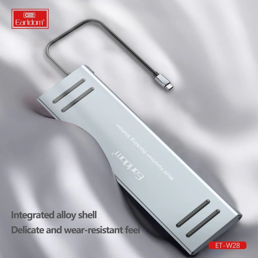 Earldom ET - W28 14 - in - 1 USB - C Hub - Saif Al Najmi KwUSB HubEarldomSaif Al Najmi KwEarldom ET - W28 14 - in - 1 USB - C Hub