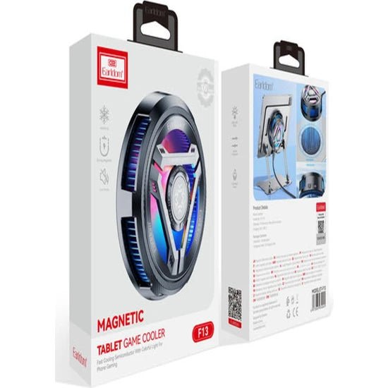 Earldom F13 RGB Radiator Tablet Cooler Fan – Black - Saif Al Najmi KwCooling FansEarldomSaif Al Najmi KwEarldom F13 RGB Radiator Tablet Cooler Fan – Black - Saif Al Najmi Kw