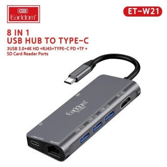 Earldom Multifunctional Hub W21 - Saif Al Najmi KwUSB HubEarldomSaif Al Najmi KwW21129782Earldom Multifunctional Hub W21 - Saif Al Najmi Kw