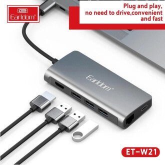 Earldom Multifunctional Hub W21 - Saif Al Najmi KwUSB HubEarldomSaif Al Najmi KwW21129782Earldom Multifunctional Hub W21 - Saif Al Najmi Kw