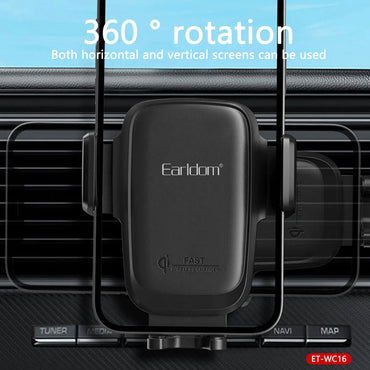 Earldom WC16 15W Wireless Car Charger / Holder with Suction Cup - Saif Al Najmi KwCar ChargersEarldomSaif Al Najmi KwEarldom WC16 15W Wireless Car Charger / Holder with Suction Cup - Saif Al Najmi Kw