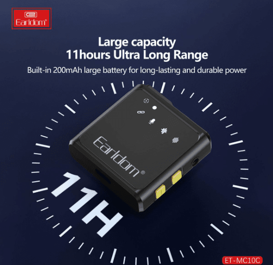 Earldom Wireless Microphone MC10C - Saif Al Najmi KwMicrophonesEarldomSaif Al Najmi KwMC10CEarldom Wireless Microphone MC10C - Saif Al Najmi Kw