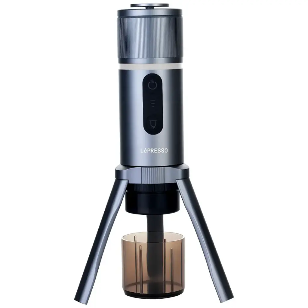 Lepresso Brewjet Portable Espresso Maker — 80mL Gray