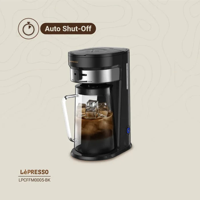LePresso Cold Brew Machine Ice Coffee & Tea — Black