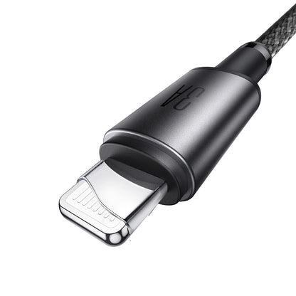 Joyroom S-A50 Unlimited Series 3A USB-A to Lightning Cable with Magnetic Organizer – 1.2m, Gray