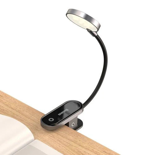 Baseus Mini lamp LED lamp With Clip Gray (DGRAD-0G) - Saif Al Najmi Kw