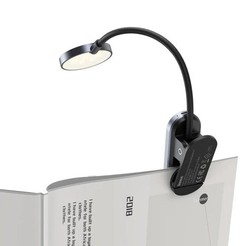 Baseus Mini lamp LED lamp With Clip Gray (DGRAD-0G) - Saif Al Najmi Kw