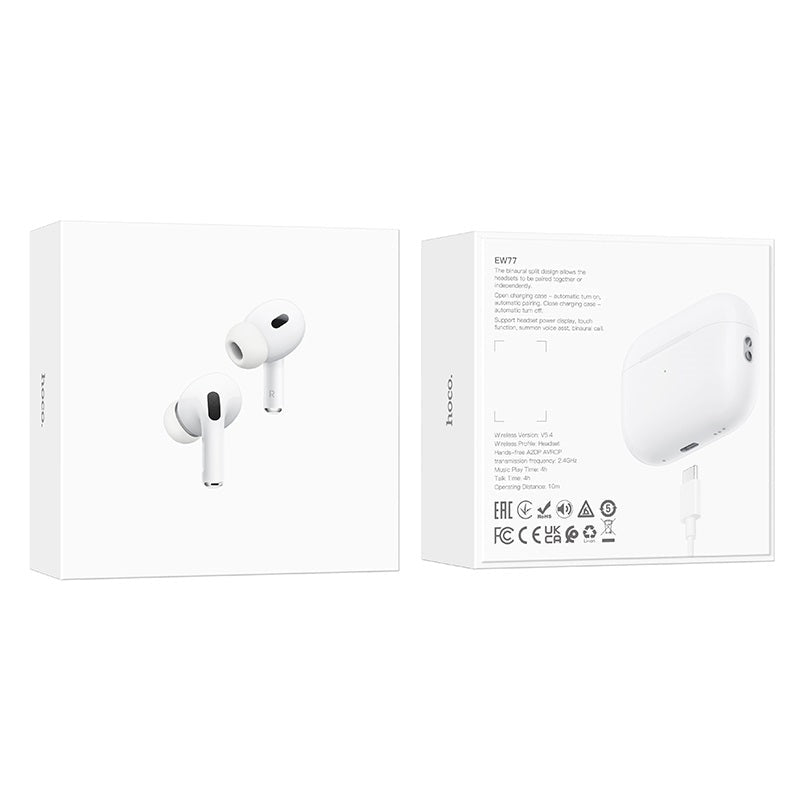 EW77 True wireless stereo headset - white - Saif Al Najmi KwEarpodshocoSaif Al Najmi KwEW77EW77 True wireless stereo headset - white - Saif Al Najmi Kw