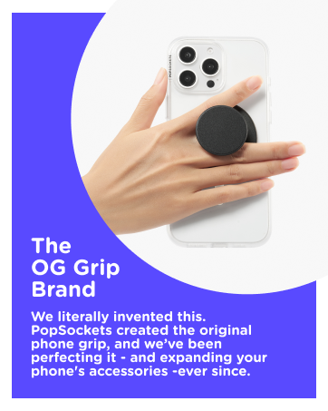 PopSockets Adhesive Phone Grip Black - Kuwait